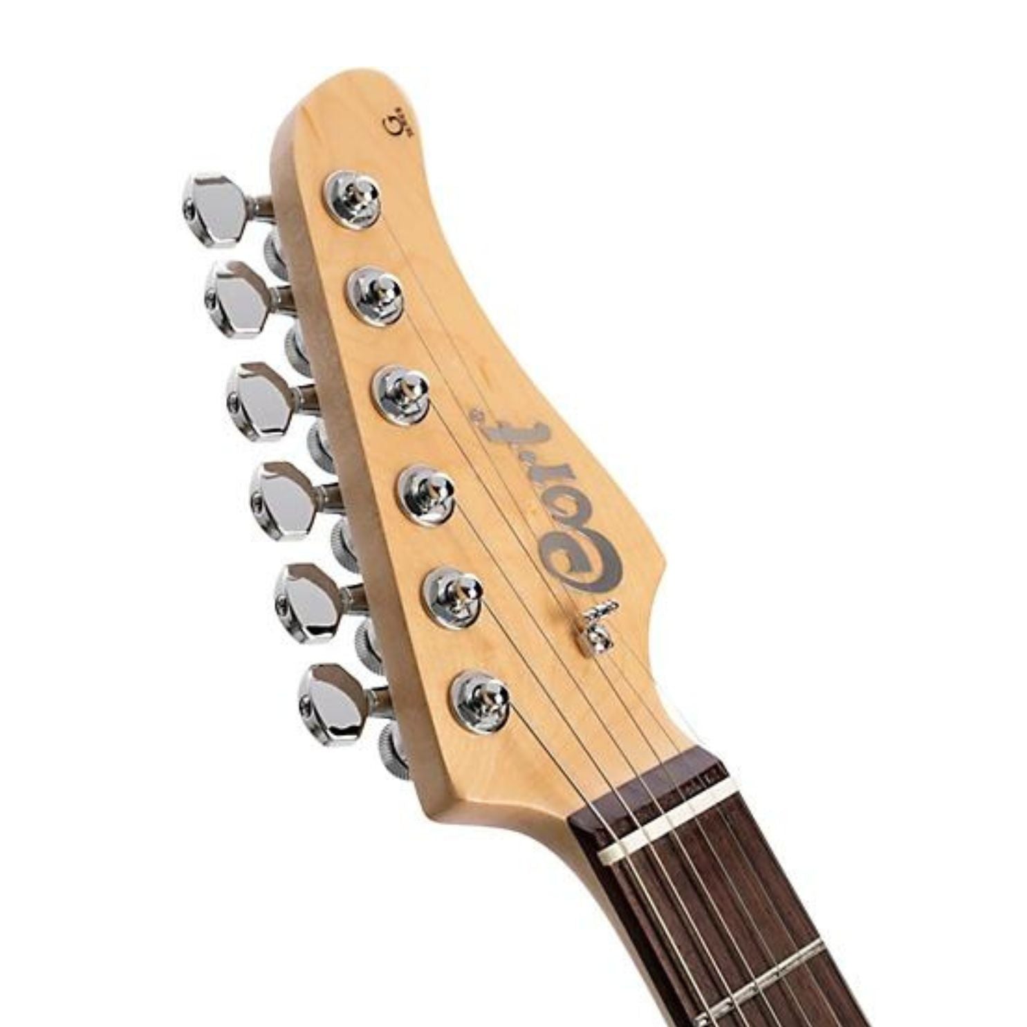Cort G280 Select Double Cutaway 6-String Electric Guitar - Trans Black - Ploutone