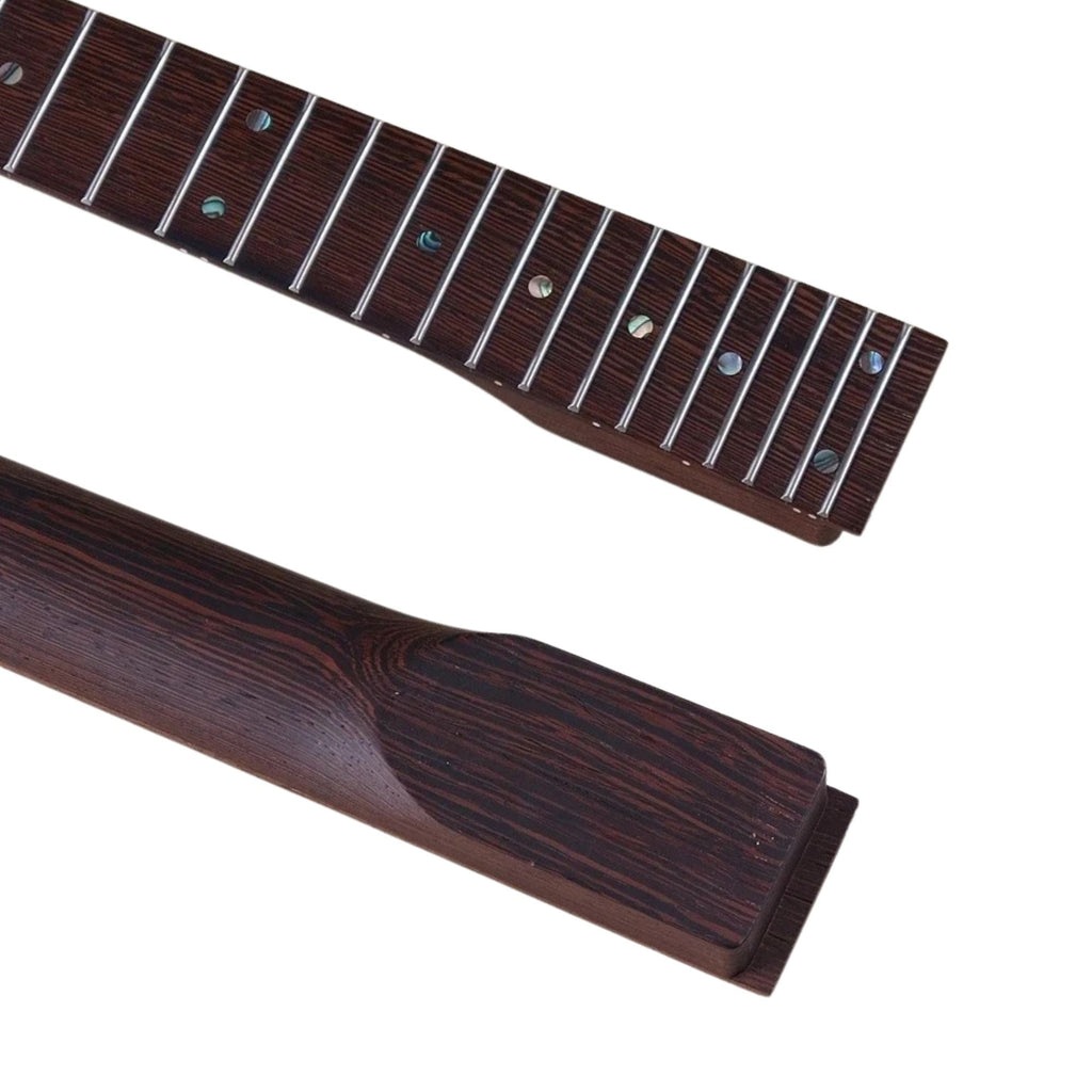 Wenge Suhr-Style Guitar Neck, 24 Fret, 9.5" Radius (Bone Nut, Bolt-On) - Ploutone