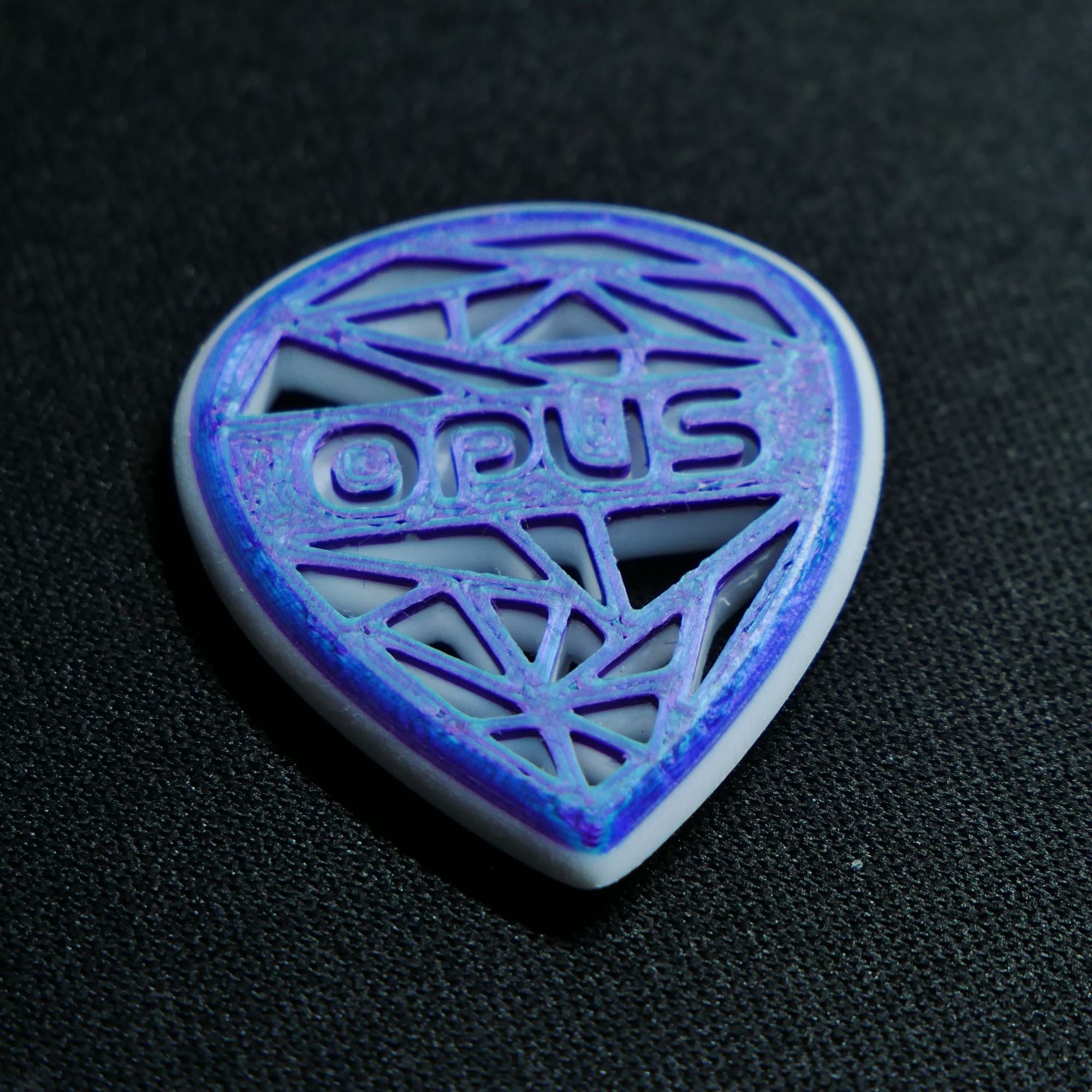 Opus Magnus VALKORE™ - Aurora Handmade Guitar Pick - Ploutone