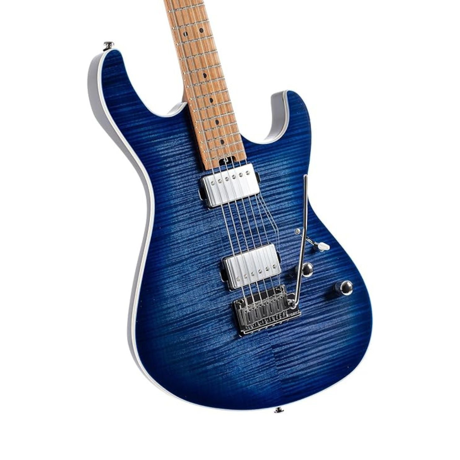 Cort G290 FAT II Double Cutaway 6-String Electric Guitar - Blue Burst - Ploutone
