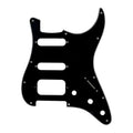 Fender Stratocaster HSS Pickguard (Open Humbucker) - 3-Ply Black Pickguards from Ploutone