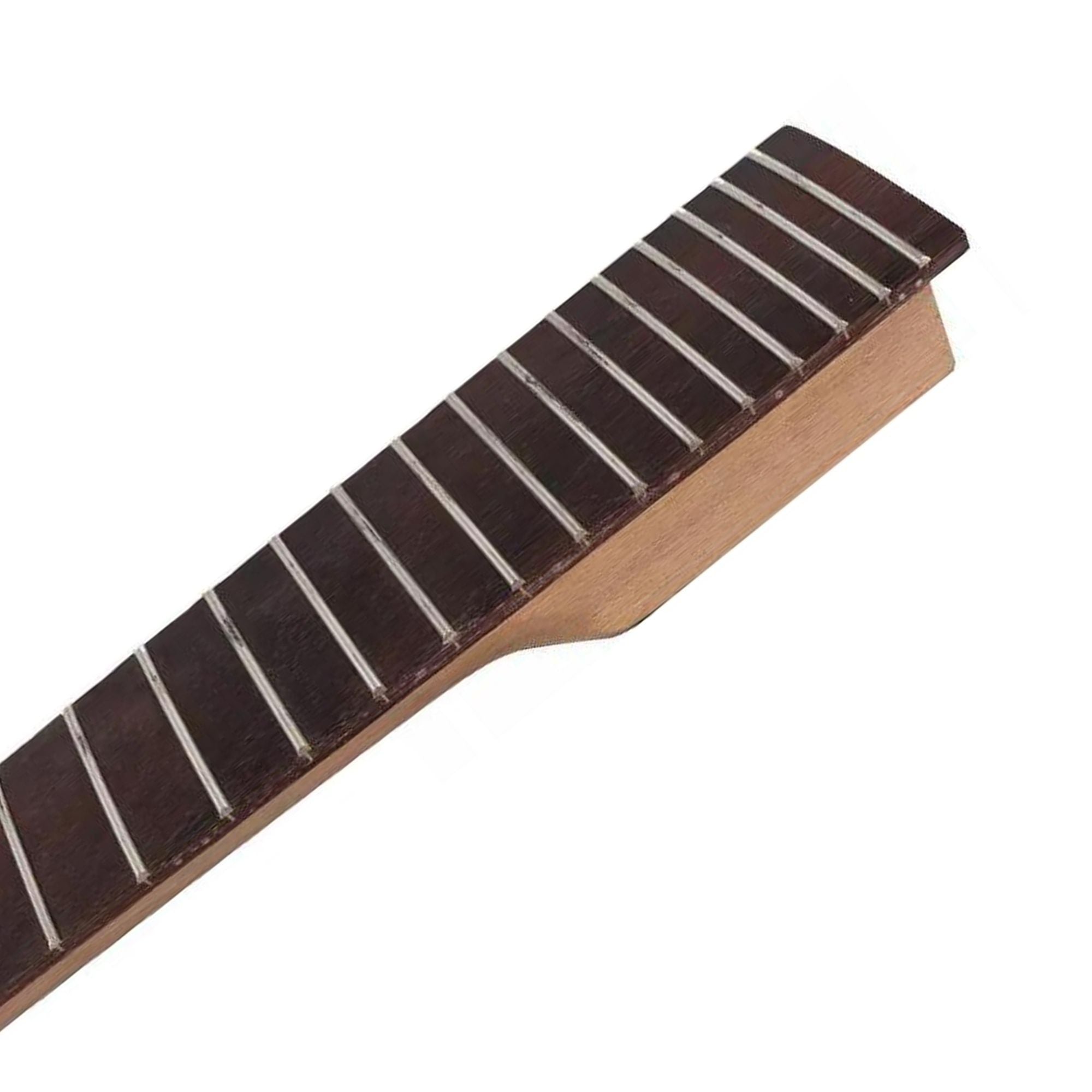 27" Scale Baritone Firebird-Style Guitar Neck, Mahogany & Rosewood Fretboard - Ploutone