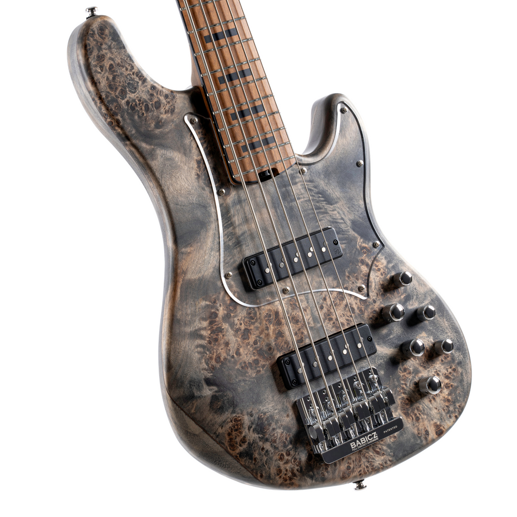 Cort GB Series Modern 5-String Bass Guitar Open Pore – Ploutone