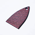 ESP Truss Rod Cover for ESP & LTD - Black & Red Magma - Ploutone