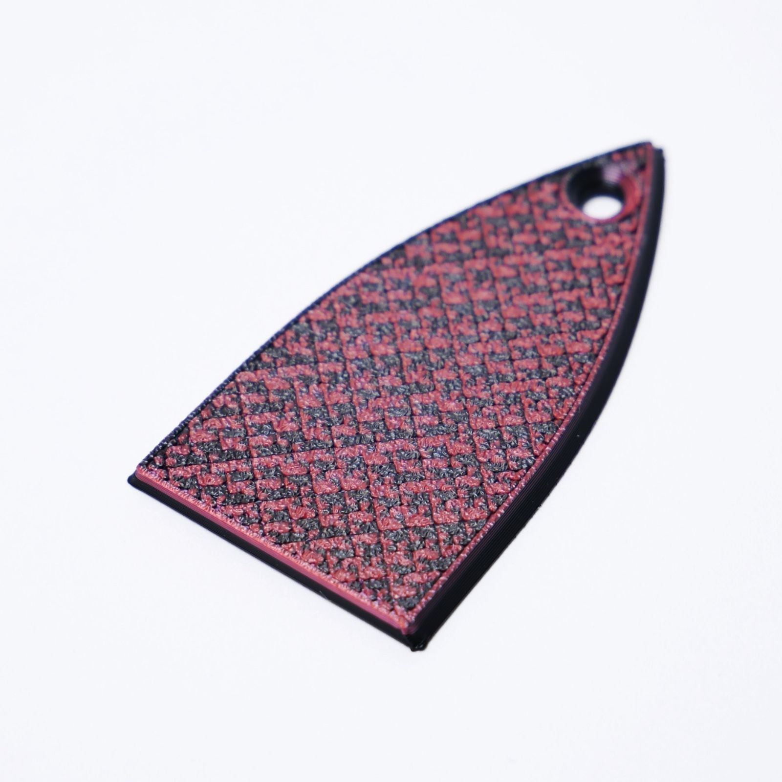 ESP Truss Rod Cover for ESP & LTD - Black & Red Magma - Ploutone
