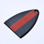Custom PRS SE Truss Rod Cover – Racing Stripe Black & Red - Ploutone