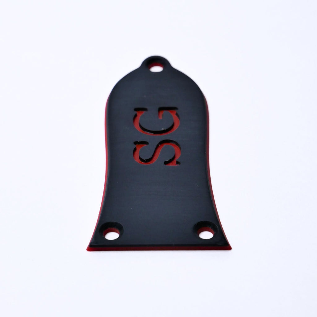 Custom Gibson SG Truss Rod Cover - SG Letters - Ploutone