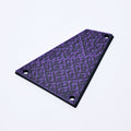 Custom Ibanez Truss Rod Cover (without string retainer) – Black Amethyst Purple truss rod covers from Ploutone