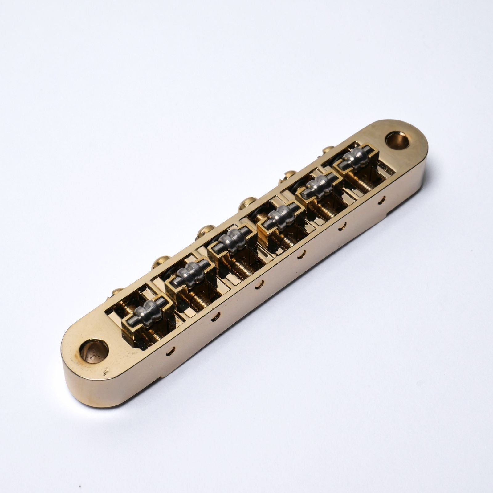 Tune-O-Matic Roller Bridge for Epiphone Les Paul - Chrome/Gold/Black - Ploutone