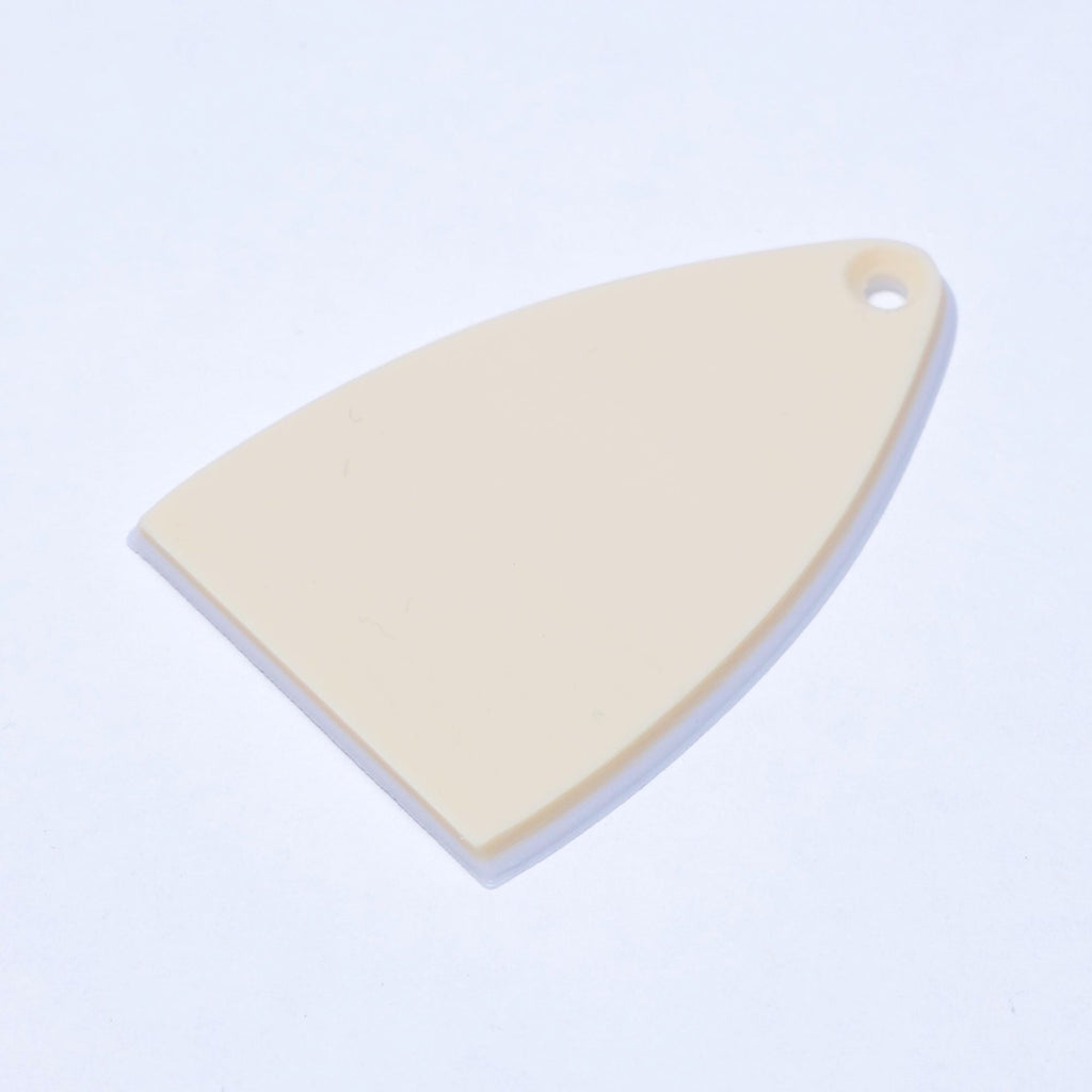 Custom PRS SE Truss Rod Cover – Multiple Colors Cream & White - Ploutone