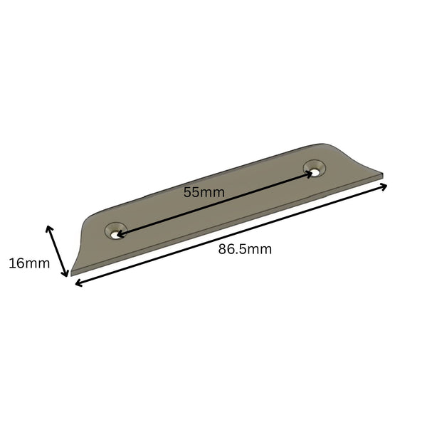 Gibson/ Epiphone SG Tenon Cover Plate - Multiple Colors  from Ploutone