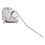 Jaguar / Jazzmaster Style Tremolo Vibrato Assembly with Locking Button - Gold/Chrome - Ploutone