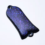 Custom Gibson Les Paul Truss Rod Cover - Rainforest Green Flake truss rod covers from Ploutone