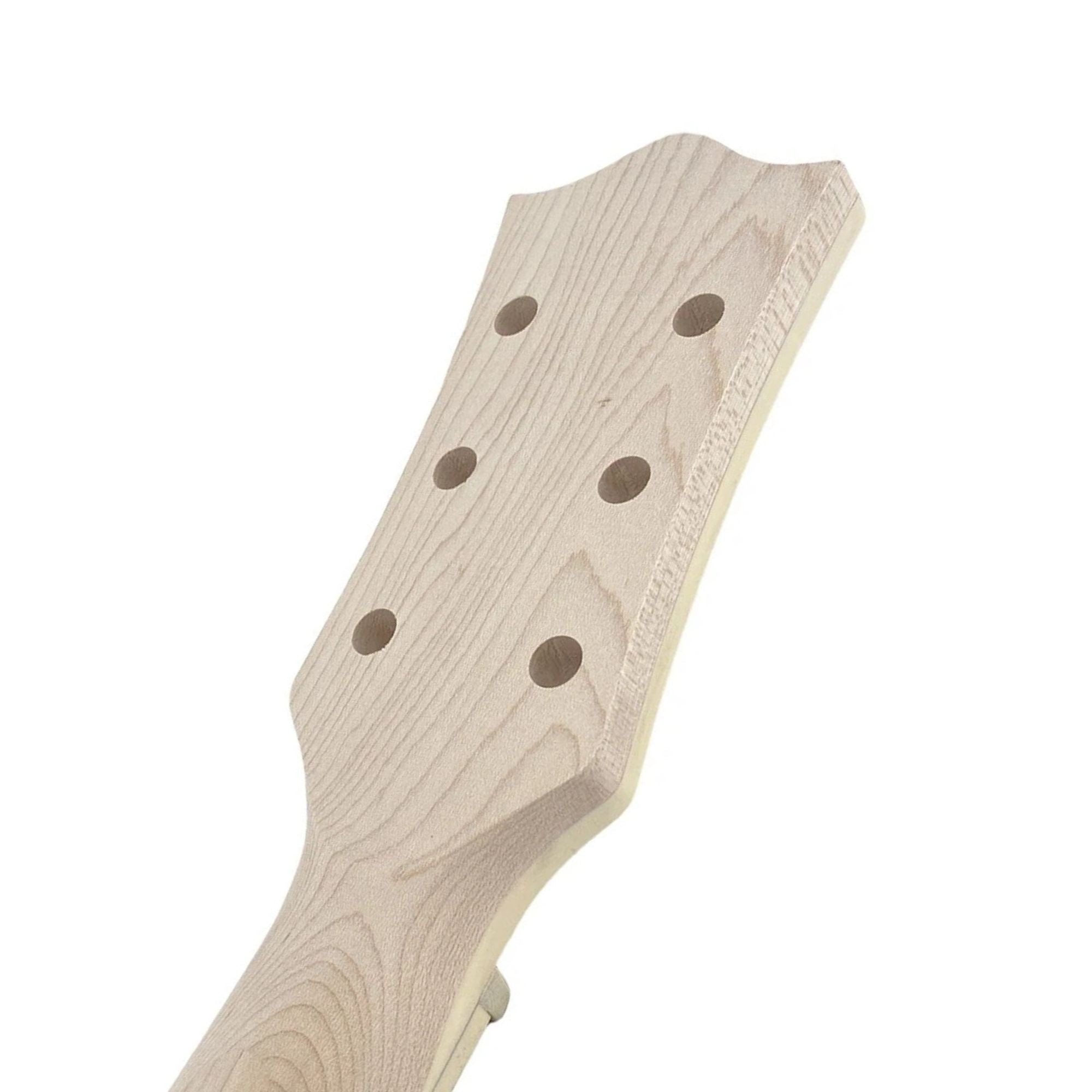 Les Paul/SG Style Bolt-On Unfinished Guitar Neck, Maple & Rosewood with Binding - Ploutone