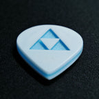 Opus Jari VALKORE™ - Triforce Glow in the Dark Handmade Guitar Pick - Ploutone
