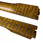 Ernie Ball Style 4x2 Guitar Neck, Locking Nut, Roasted Flame Maple - Ploutone