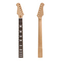 Reverse Headstock, 24.75" Scale Guitar Neck, Mahogany & Rosewood - Ploutone