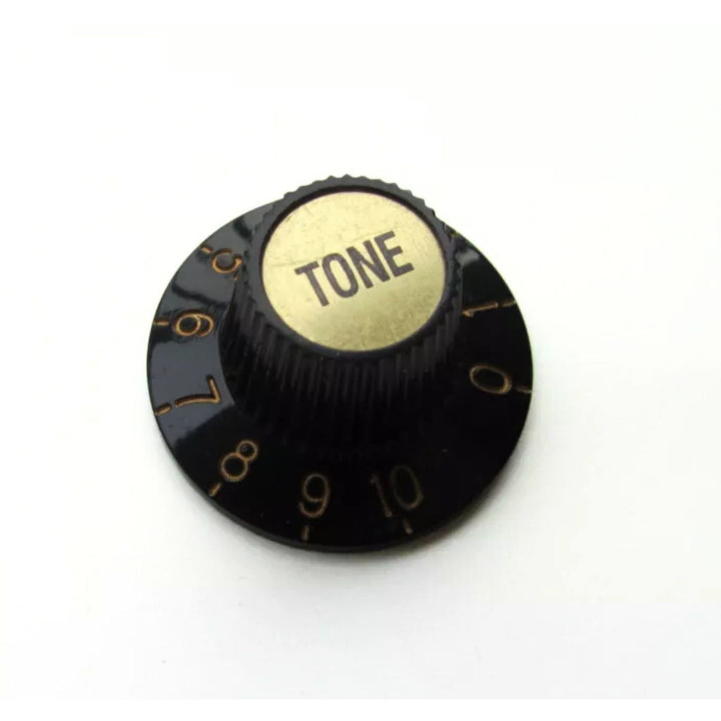 LP/SG/Epiphone Gold Witch Hat Knobs (Set of 4) - Ploutone