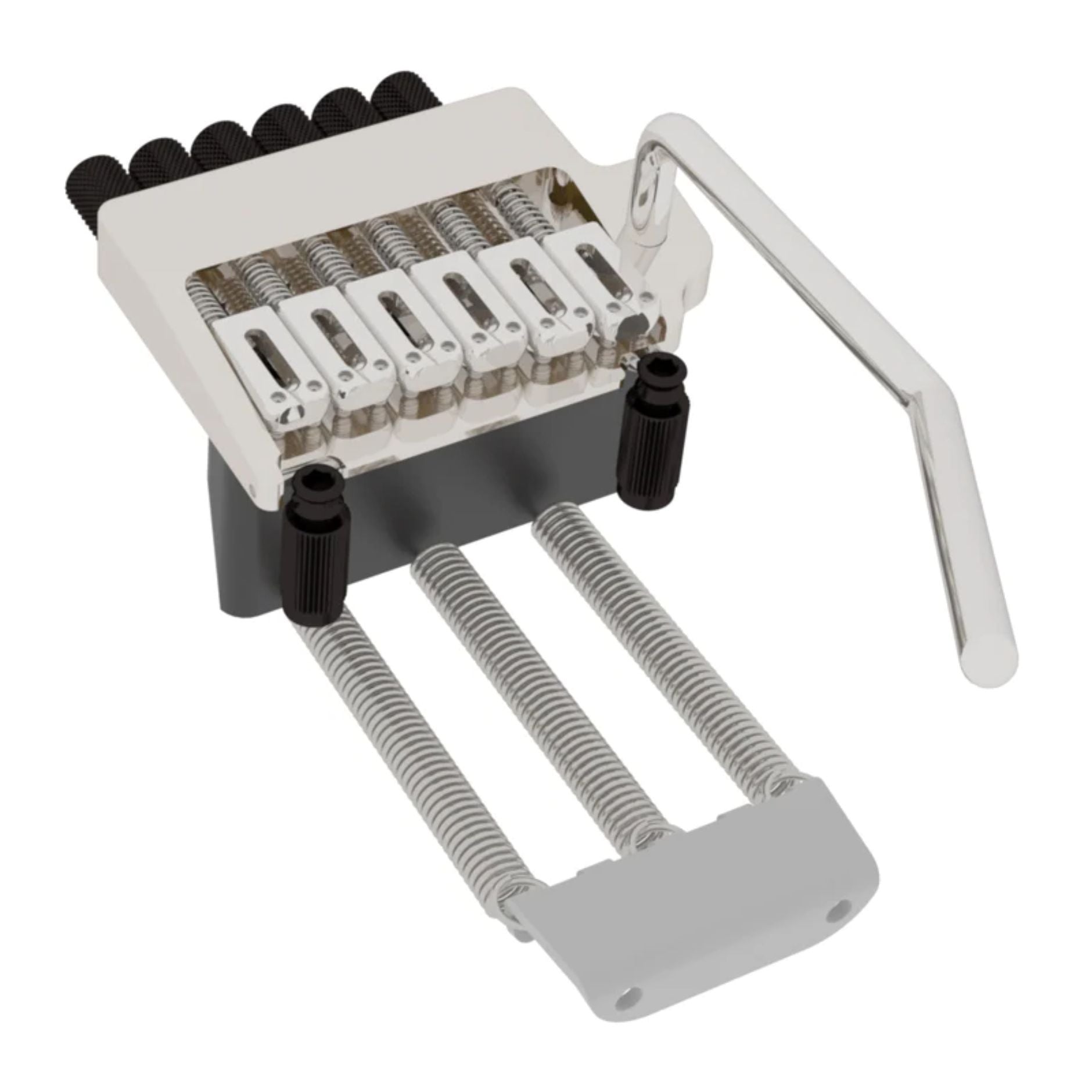 Hipshot 6-String Headless Tremolo Nickel Left-Handed - Ploutone