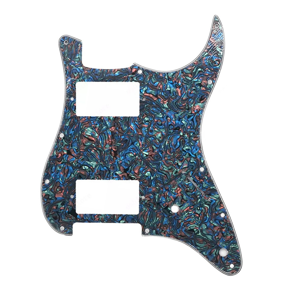 HH Stratocaster Pickguard - Abalone