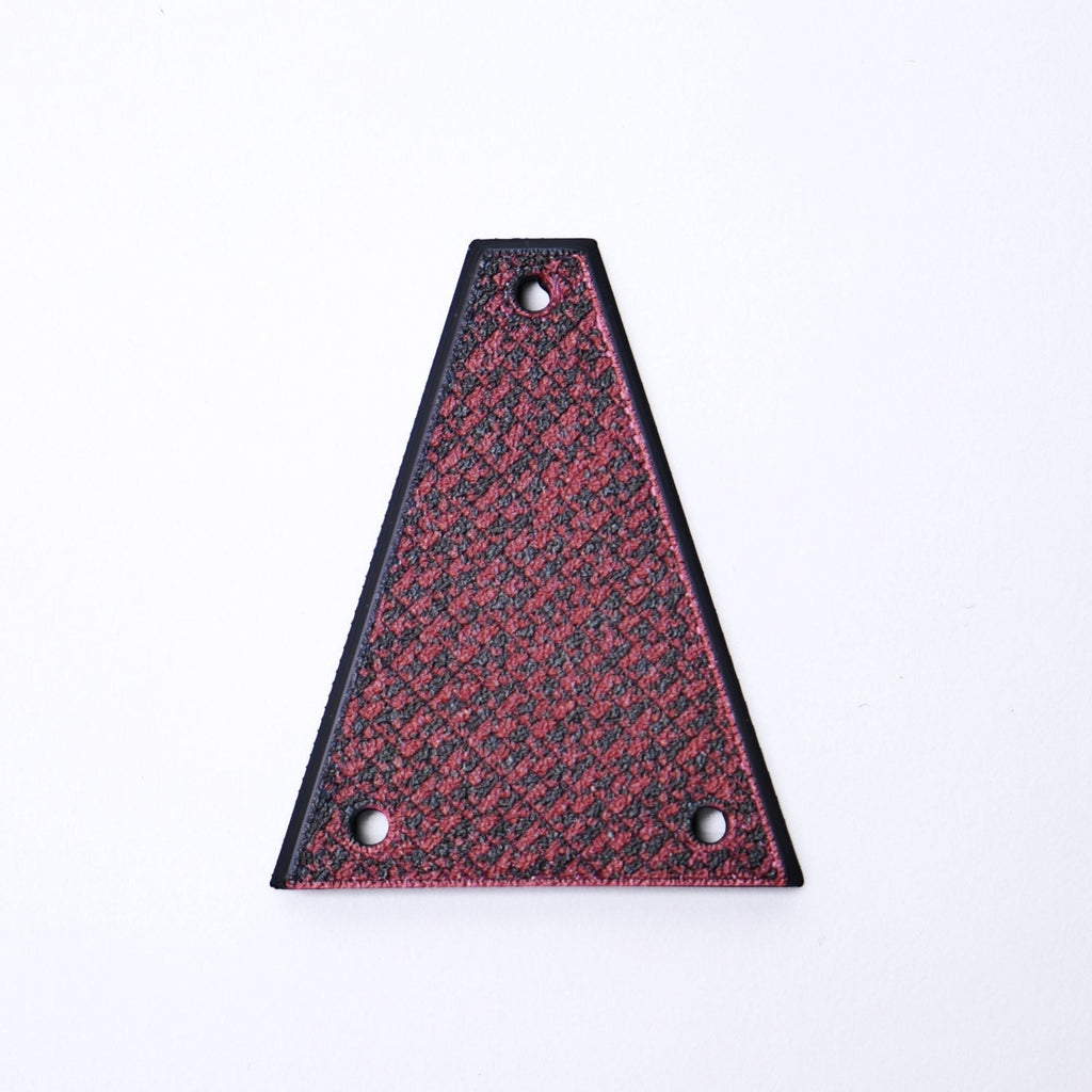 Jackson Truss Rod Cover - Black & Red Magma - Ploutone