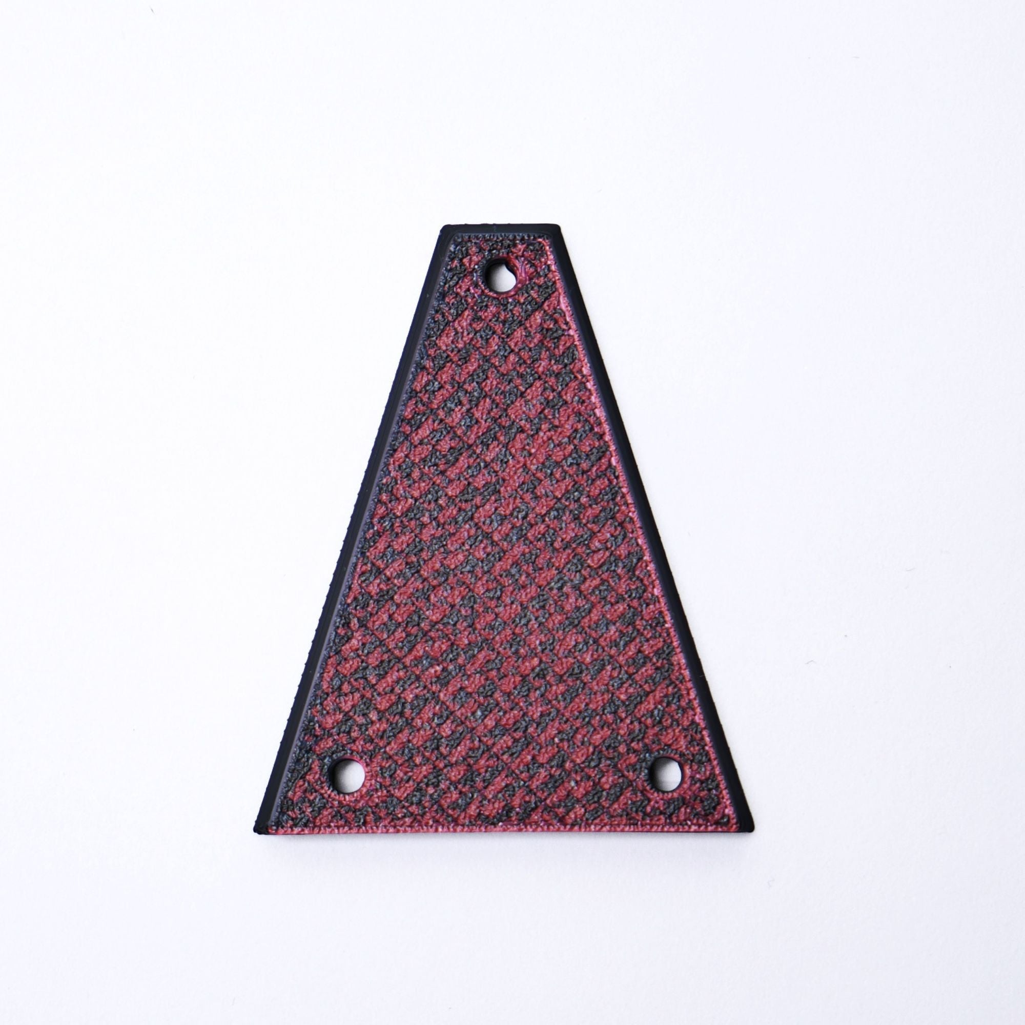 Jackson Truss Rod Cover - Black & Red Magma - Ploutone