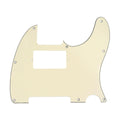 8-Hole HH/ SH Humbucker Telecaster Pickguard - 3-Ply Vintage Cream - Ploutone