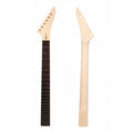 24 Fret Superstrat Guitar Neck – Canadian Maple, Rosewood Fretboard, 25.5" Scale, 57mm Bolt-On Heel - Ploutone