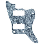 Jazzmaster HH Pickguard (No Upper Controls) - 3-Ply Gray Pearl - Ploutone