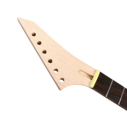 24 Fret Superstrat Guitar Neck – Canadian Maple, Rosewood Fretboard, 25.5" Scale, 57mm Bolt-On Heel - Ploutone