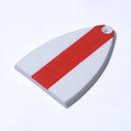 Custom PRS SE Truss Rod Cover – Racing Stripe White & Red - Ploutone