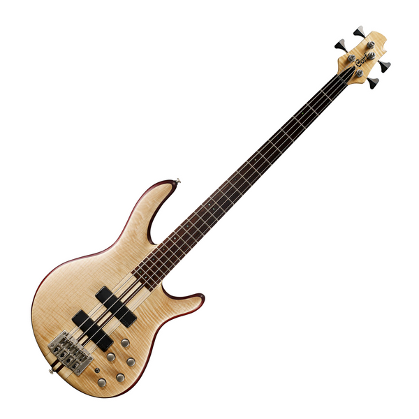 Cort Artisan Series A4 4-String Bass Guitar Open Pore Natural - Ploutone