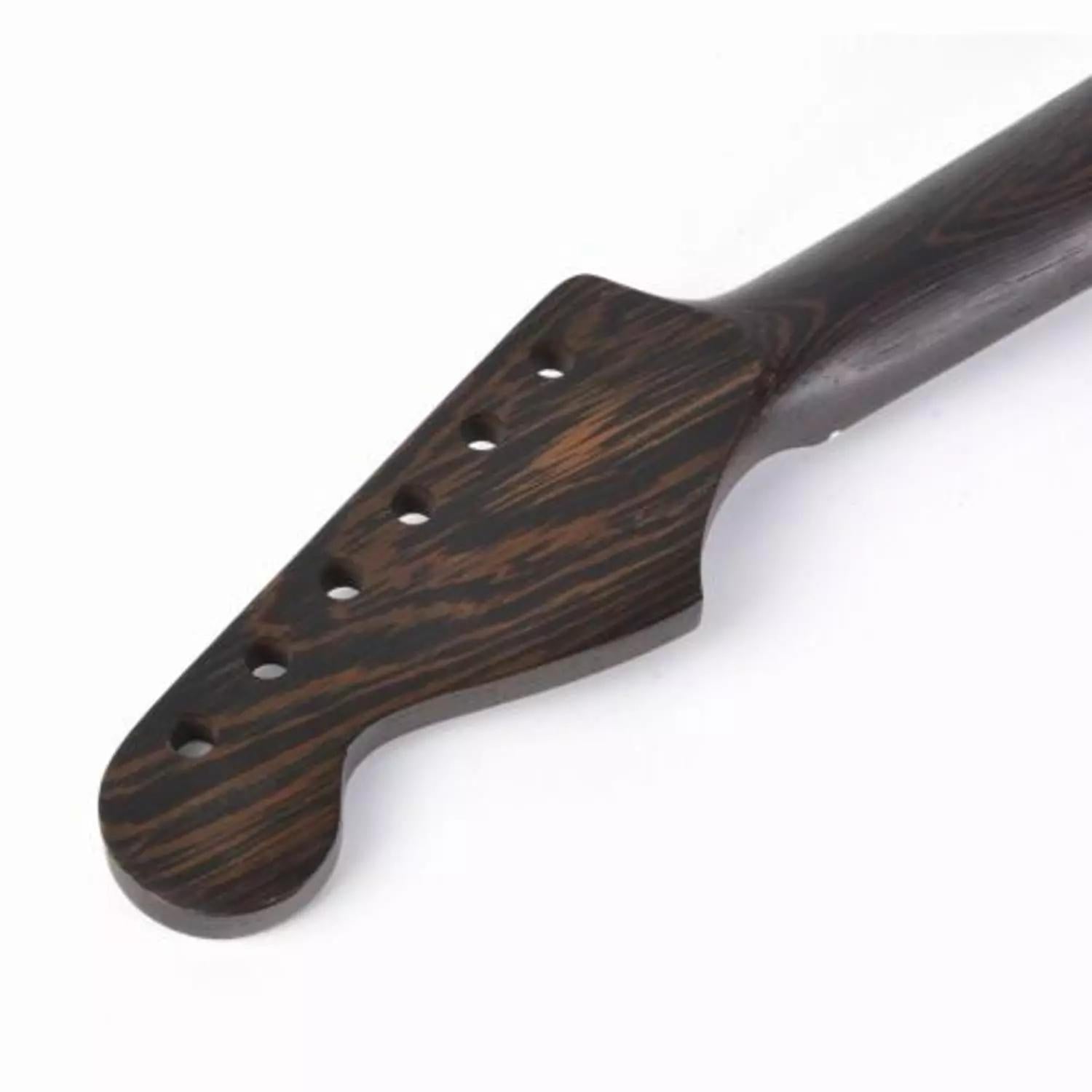 Wenge Strat-Style Guitar Neck, 14" Radius, Wenge Fretboard - Ploutone