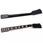 Black Gloss Les Paul-Style Guitar Neck, 22 Fret, Maple & Rosewood Fretboard - Ploutone