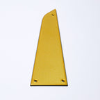Custom Rickenbacker Truss Rod Cover - Multiple Colors Gold & Black - Ploutone