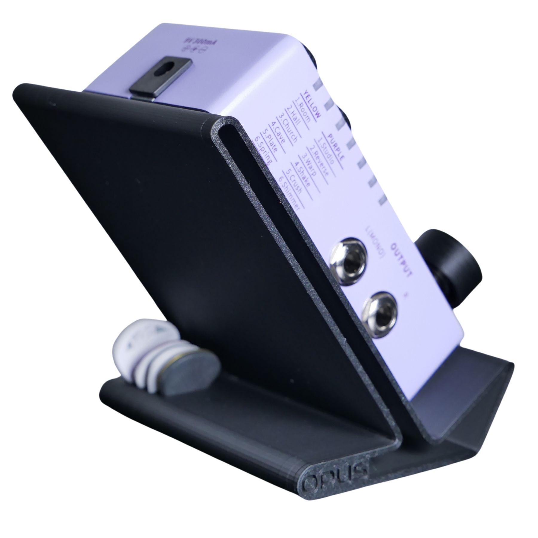 Opus Desktop Guitar Pedal Stand (55°)