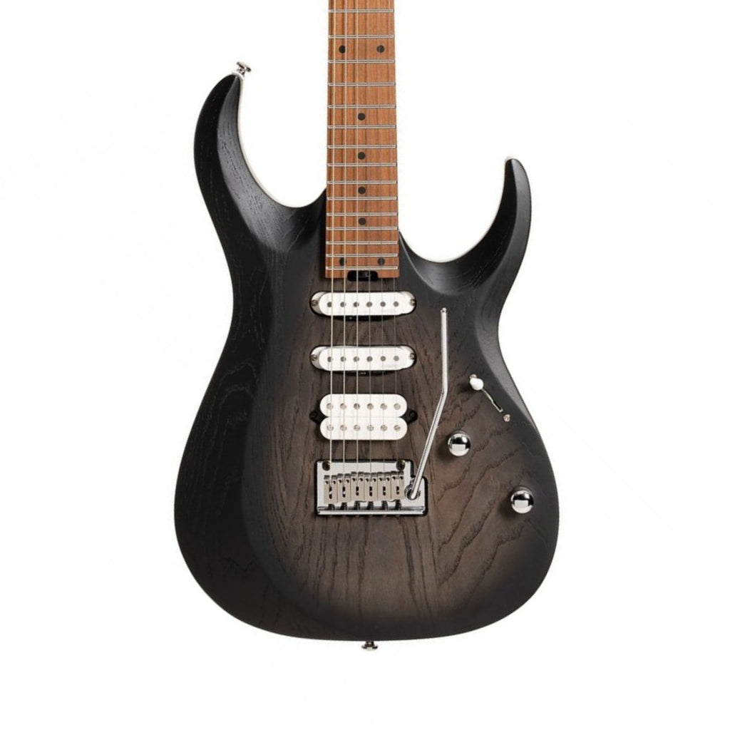 Cort X700 Triality Electric Guitar - Open Pore Black Burst - Ploutone