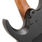 Cort X700 Triality Electric Guitar - Open Pore Black Burst - Ploutone