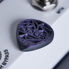 Opus Baldur Onyx VALKORE™ - Amethyst Series Handmade Guitar Pick - Ploutone