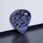 Opus Baldur Onyx VALKORE™ - Amethyst Series Handmade Guitar Pick - Ploutone