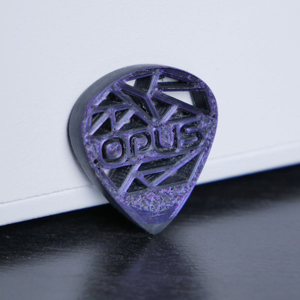 Opus Baldur Onyx VALKORE™ - Amethyst Series Handmade Guitar Pick Guitar Picks from Ploutone