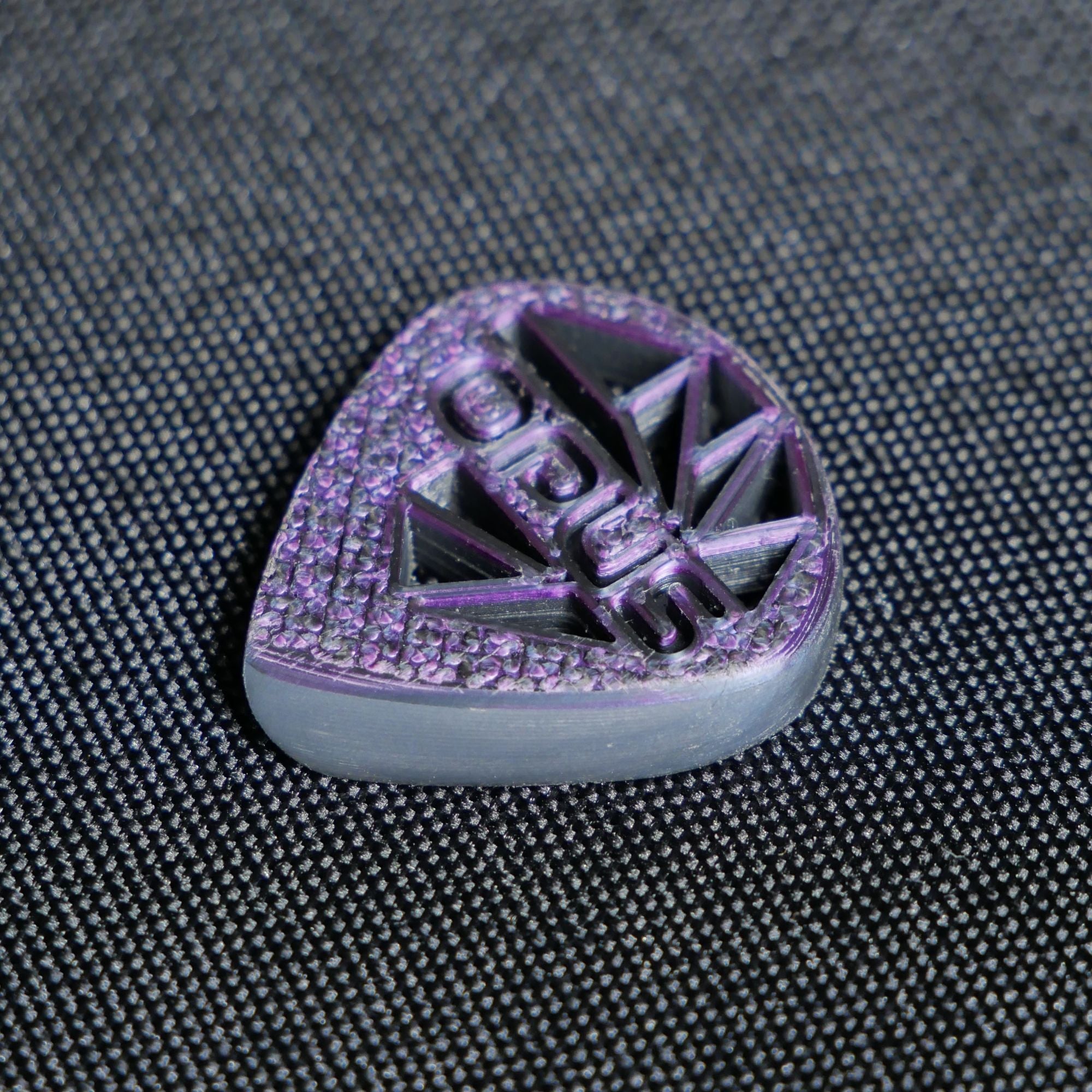 Opus Killik Onyx VALKORE™ - Amethyst Series Handmade Guitar Pick - Ploutone