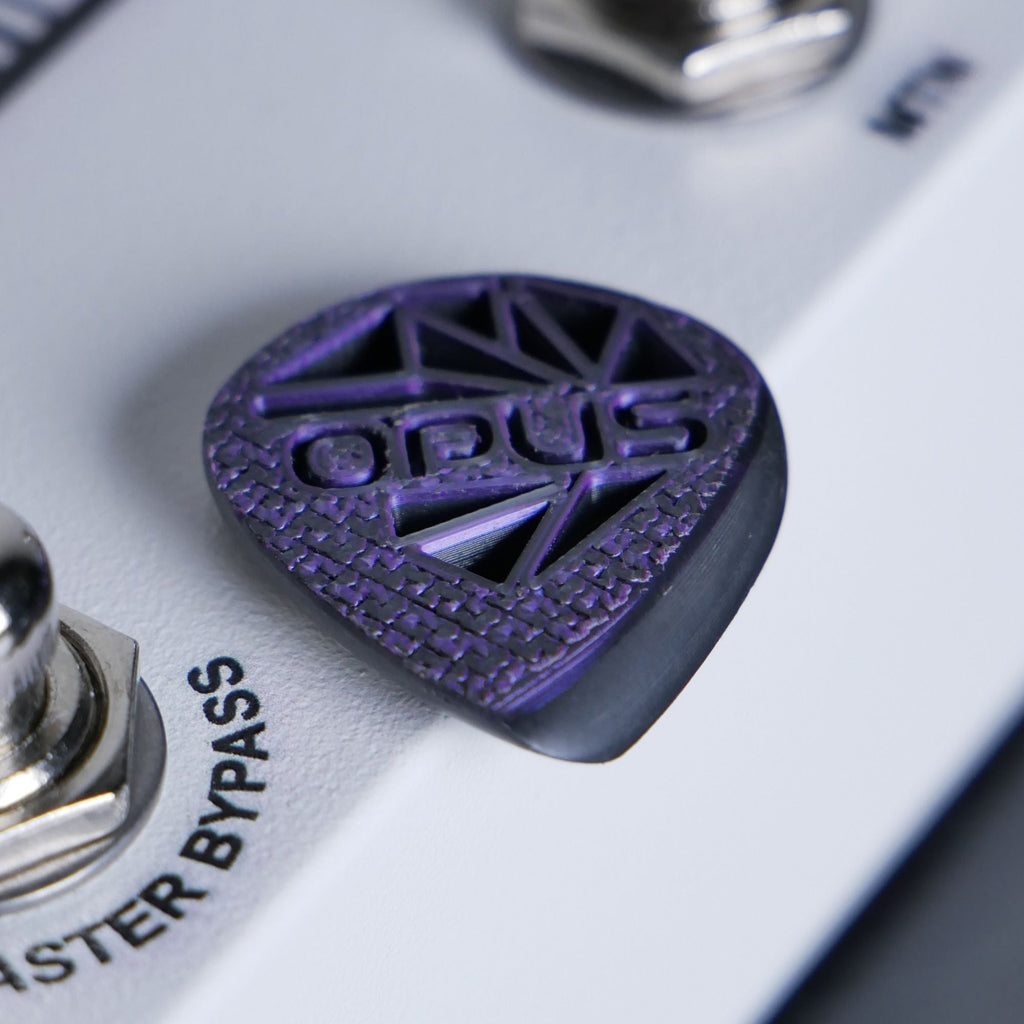 Opus Killik Onyx VALKORE™ - Amethyst Series Handmade Guitar Pick Guitar Picks from Ploutone