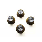 Les Paul/SG Gold & Silver Reflector Knobs (Set of 4) - Ploutone