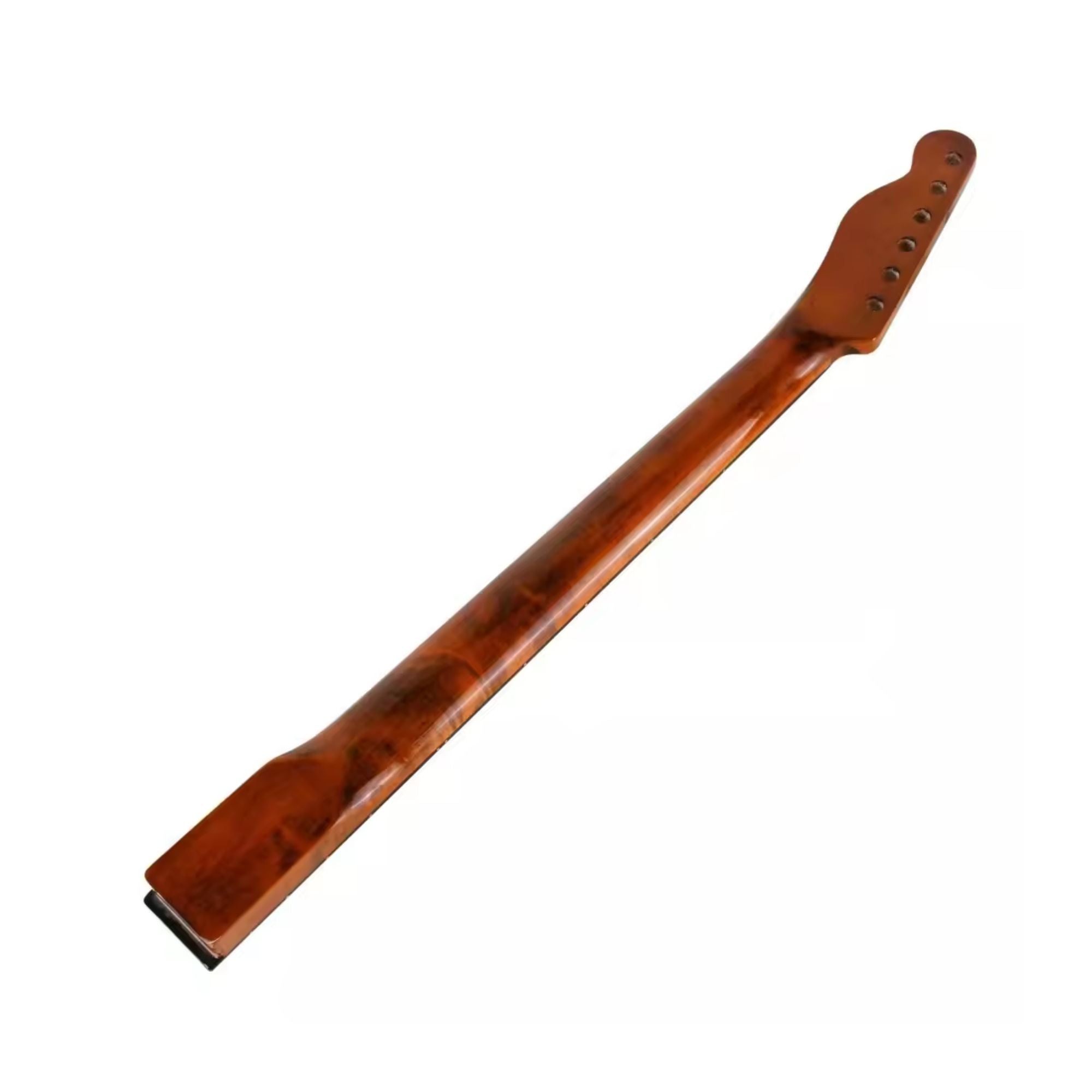 Roasted Maple Tele-Style Guitar Neck, 9.5" Radius, Rosewood Fretboard - Ploutone