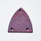 Custom BC Rich Truss Rod Cover – Black & Red Magma - Ploutone