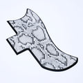 Custom Handmade Faux Snakeskin Gibson SG '61 Reissue Half Face Pickguard - Ploutone