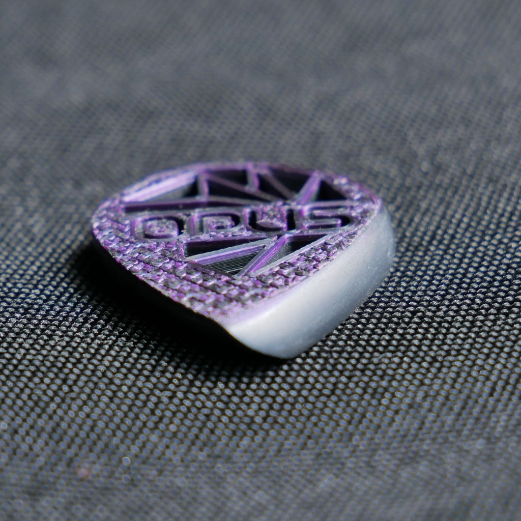 Opus Killik Onyx VALKORE™ - Amethyst Series Handmade Guitar Pick - Ploutone