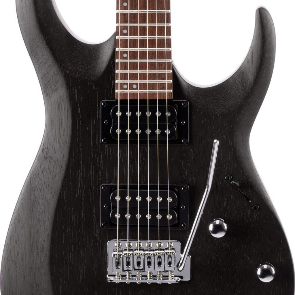 Cort X100OPBK Electric Guitar - Open Pore Black | Ploutone