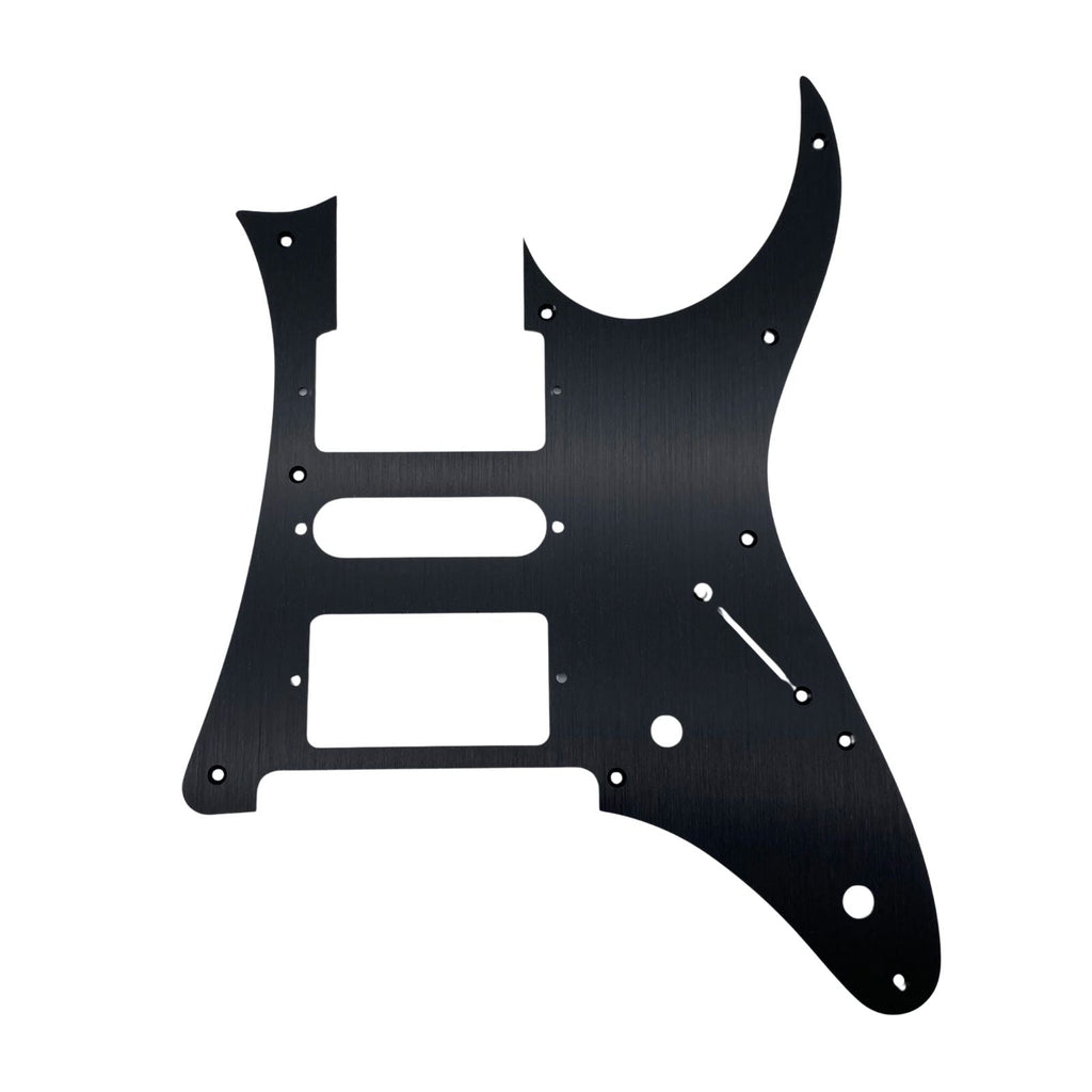 Ibanez RG2550Z HSH Aluminum Metal Pickguard - Multiple Colors Anodized Black - Ploutone